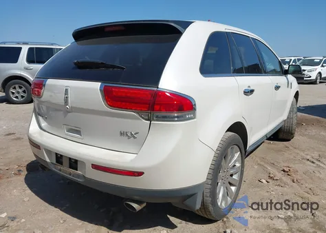 2012 Lincoln Mkx z USA, uszkodzony, nr VIN 2LMDJ6JK1CBL01882